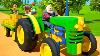 Wheels On The Tractor Farm Vehicles And Rhymes For Children