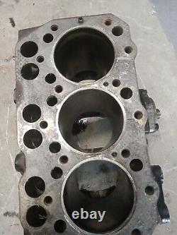 Yanmar 3TNA72 UJ3 Diesel Engine Engine Block AM876419 John Deere Utility Tractor